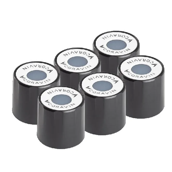 Coravin  Screw Caps (Standard Pack 6 )