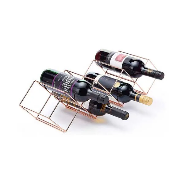 BarCraft  Wine Rack Stackable Copper Finish