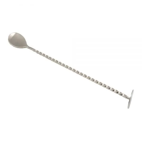 The 4 Barmen  Classic Barspoon (Brushed Silver)