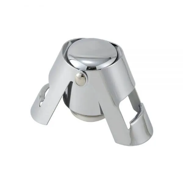 The 4 Barmen  Champagne Stopper (Mirrored Silver)