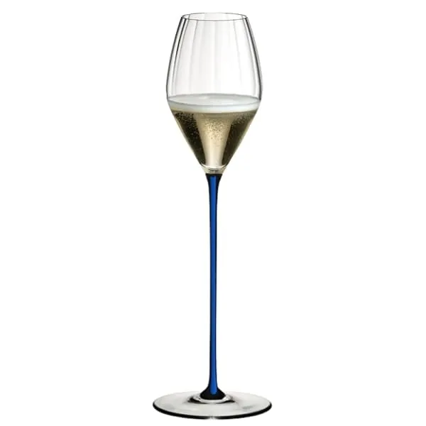 Riedel High Performance Champagne Glass Dark Blue