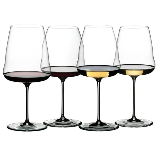 Riedel winewings (2020): Tasting (Set 4) (Cabernet/Merlot, Pinot Noir,Sauvignon Blanc, Chardonnay)
