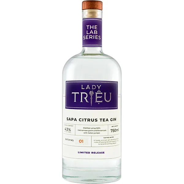 Lady Trieu  Lab Series Sapa Citrus Tea Gin (750 ml)