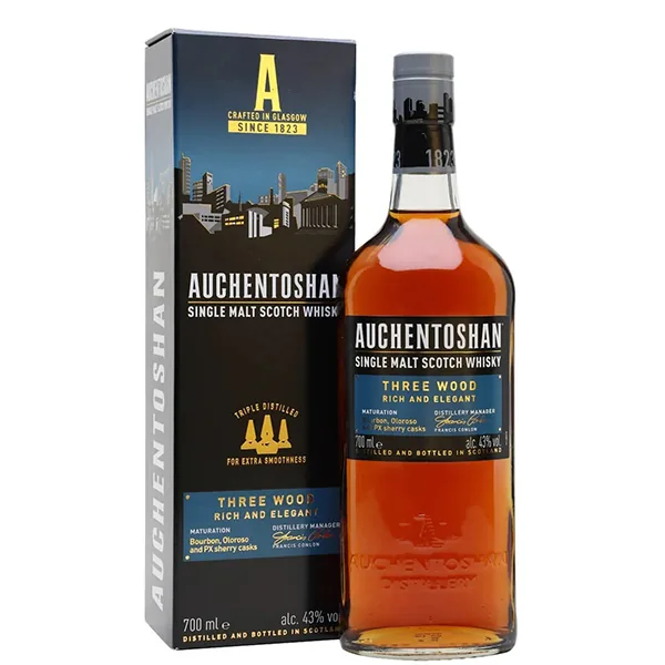 Auchentoshan  Single Malt Scotch Three Wood (700 ml)