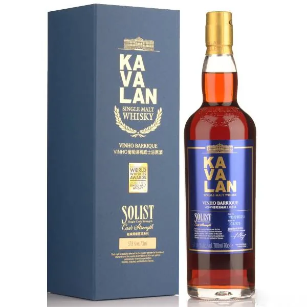 Kavalan  Solist Vinho Barrique Single Cask Strength Single Malt Whisky (700 ml)