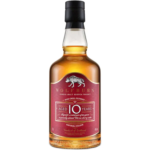 Wolfburn  Aged 10 Years Single Malt Whisky (700 ml)