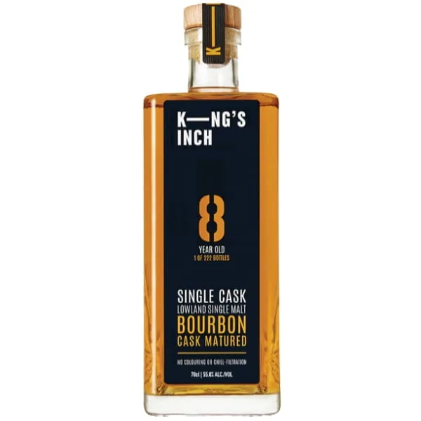 Kings Inch 8 Year Old Single Bourbon Cask (700 ml)