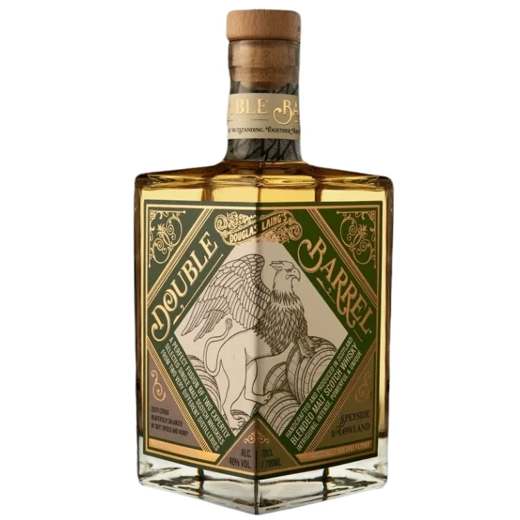 Douglas Laing's  Double Barrel Lowland & Speyside Malt Scotch Whisky (700 ml)