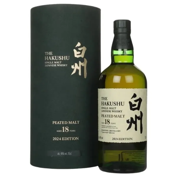 Suntory Hakushu Peated Malt 18 years old (Tsukuriwake 2024) (700 ml)