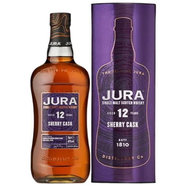Jura 12 Year Old Sherry Single Malt Scotch Whisky (700 ml)