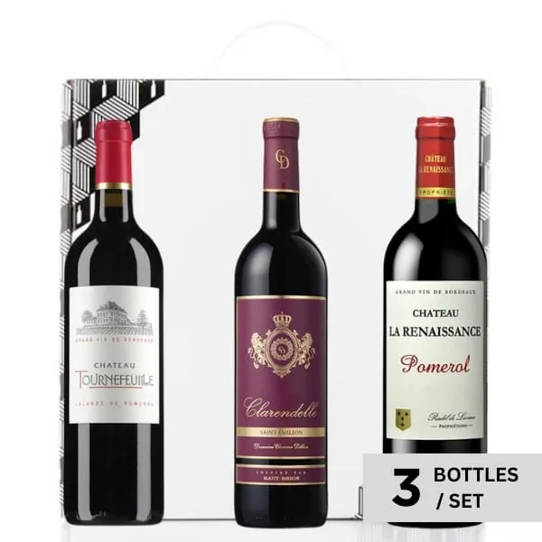 Right Bank Merlot Prestige Trio