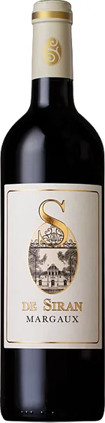 S De Siran  2nd label of Chateau Siran Margaux