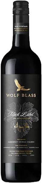 Wolf Blass  Black Label 44th Cabernet Shiraz Malbec