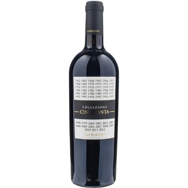 San Marzano Crus Collezione Cinquanta 50 Vino Rosso D’Italia (Red Blend)