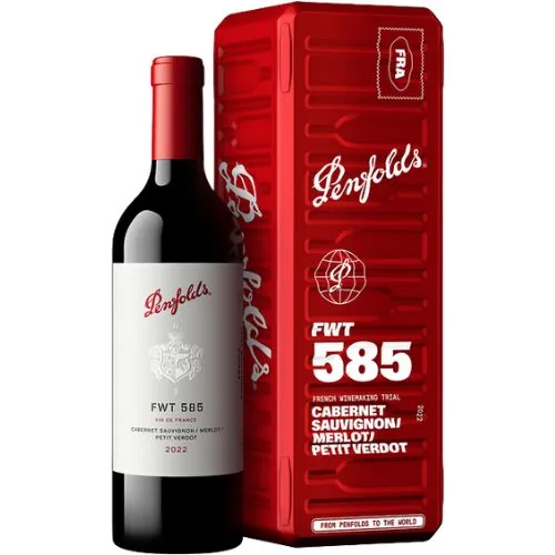 Penfolds FWT 585 Cabernet Merot Petit Verdot 2022 with Gift Box