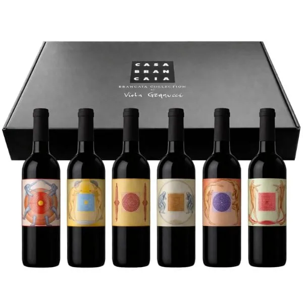 Brancaia Tre Collection By Viola Granucci (Set of 6) (With Package)
