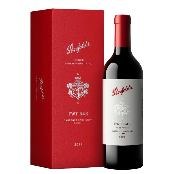 Penfolds FWT 543 Vin De France Cabernet Shiraz 2022 with Gift Box